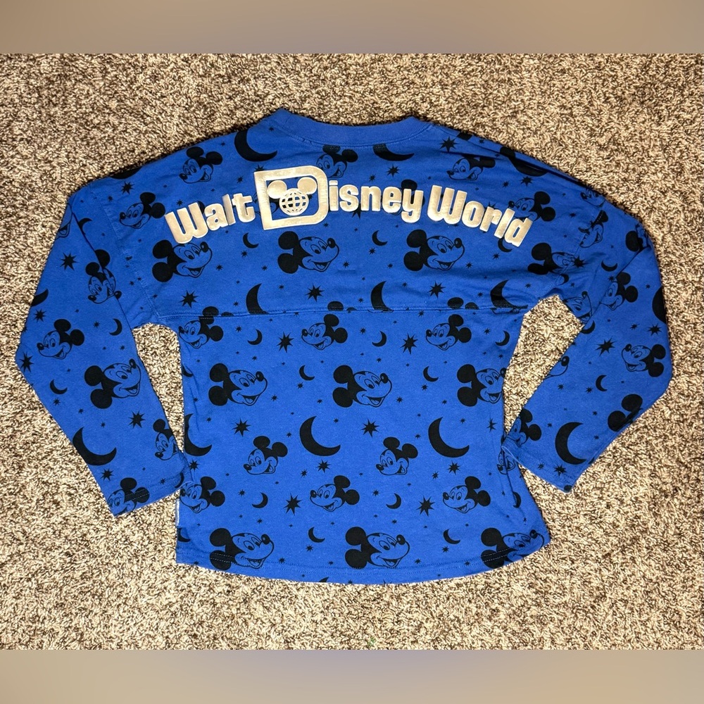 Walt Disney World Parks| Disney Wishes Come True Spirit Jersey Blue Unisex| YL